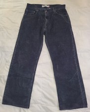 Levis 559 Corduroy Pants Mens 36x32 Black Relaxed Straight Casual
