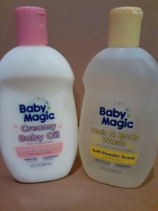 baby magic creamy baby oil