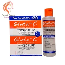 Gluta-C Kojic Plus+ Acne Control Toner 100ml + Kojic Plus Soap 2 x 60g