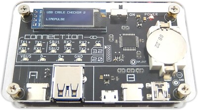 Bit Trade One ADUSBCIM USB Cable Checker 2 OLED Display Test E-marker Resistance
