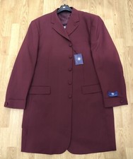 Vittorio St. Angelo Burgundy 3-Piece 5 Button Hard to find Long Zoot Suit