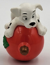 1996 McDonalds Disney's 101 Dalmatians Heavy Red Ornament Toy Vintage - Used