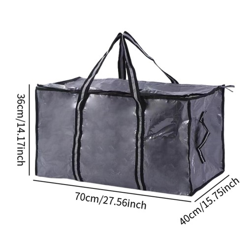 Christmas Tree Storage Bag Totes with Carry Handles and Zipper Tree Storage Box - Picture 5 of 6