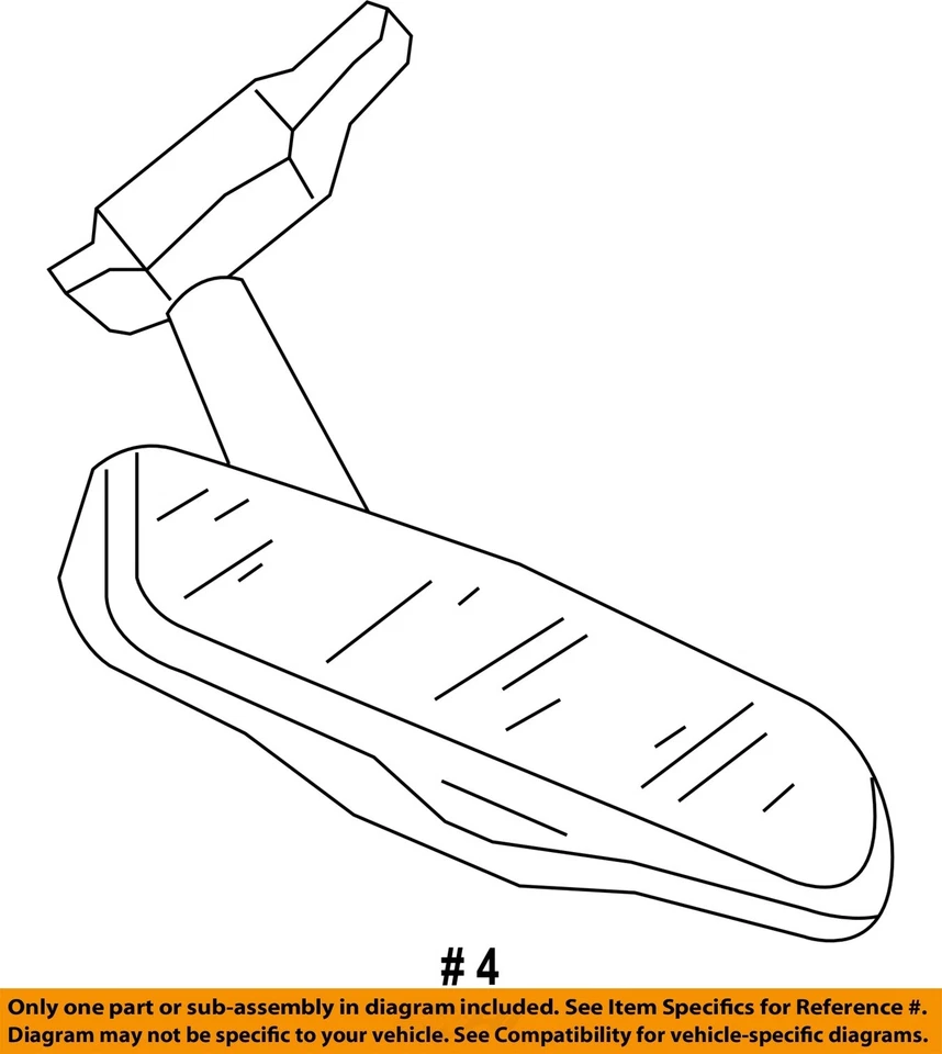 Espejo retrovisor interior delantero central usado se adapta a: Cadillac Deville 2005 Front Ce Foto 4 de 4