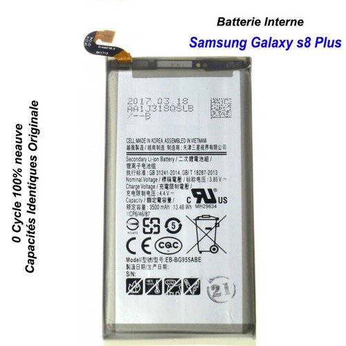 BATTERIE Pour Samsung Galaxy S6/S7/S8/S9/S10 Edge Plus 100% Neuve+ kit outils - Photo 7 sur 9