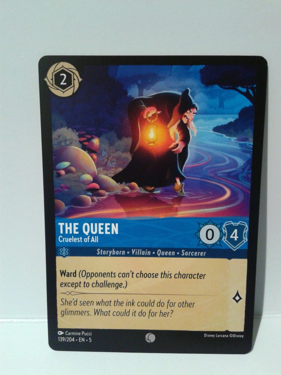 Disney Lorcana The Queen Cruelest of All 139/204 nonfoil NM (1 card) | eBay Disney Lorcana The Queen Cruelest of All 139/204 nonfoil NM (1 card) | eBay