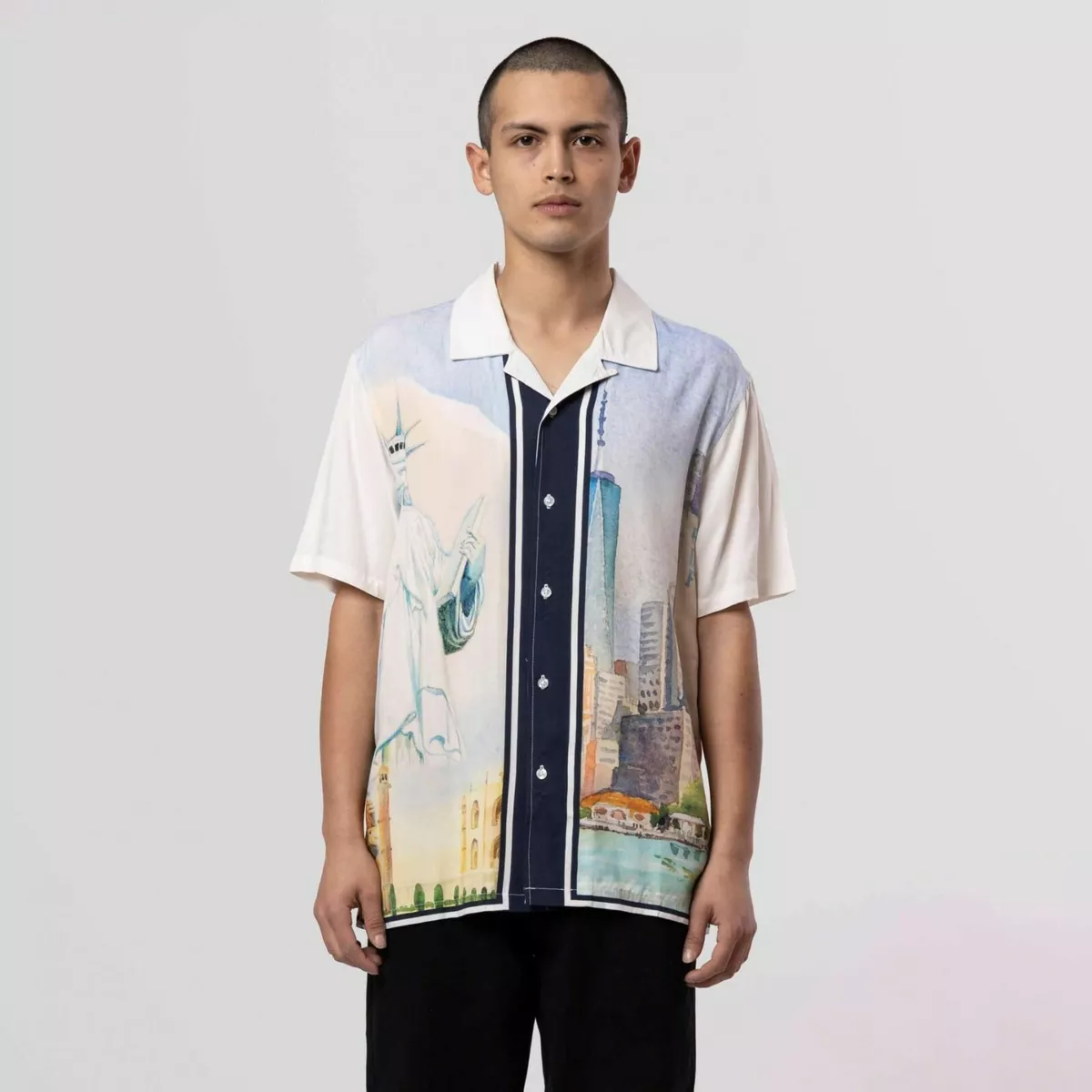 Short sleeve resort clearance shirt