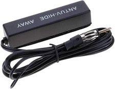 Universal Hidden Amplified AM/FM Car Antenna Kit 12V Compatible with Cars, Mot