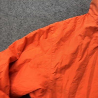 Vintage Nautica Jacket Mens Medium Reversible Black Blue Orange
