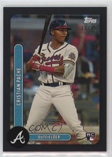 2021 Topps Brooklyn Collection Black 15/75 Cristian Pache #15 16wc