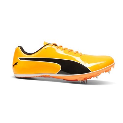 PUMA Evospeed Sprint 14.5 Track  Field Spikes Mens Orange Sneakers Athletic Shoe