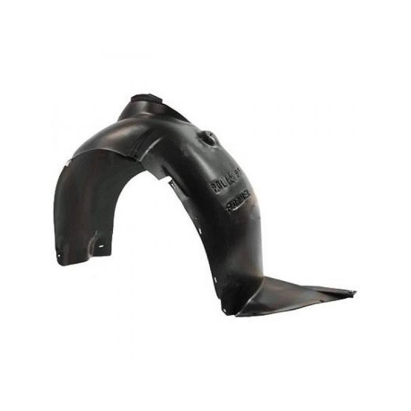 Pare-boue d'aile avant droite pour Volkswagen Fox de 2005 à 2014 en plastique ABS noir