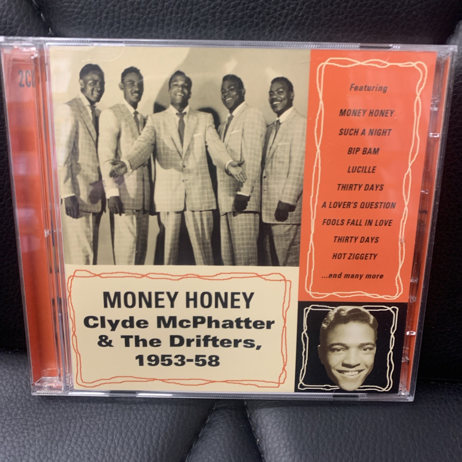 Clyde McPhatter & The Drifters  Money Honey 1953-58 2CD . As Good As New :-)