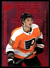 2023-24 Upper Deck Fluorescence Red Tyson Foerster Philadelphia Flyers #F-34