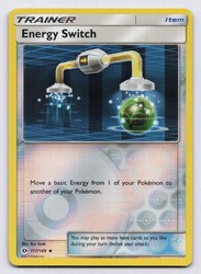 Energy Switch 117/149 Sun & Moon Base Set Reverse Holo