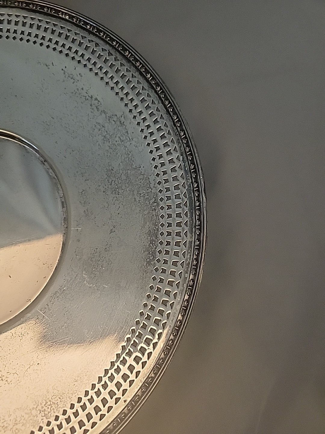 Vintage Sheffield Pierced SP Apollo Bowl Superior Pierced SP Dish Set 