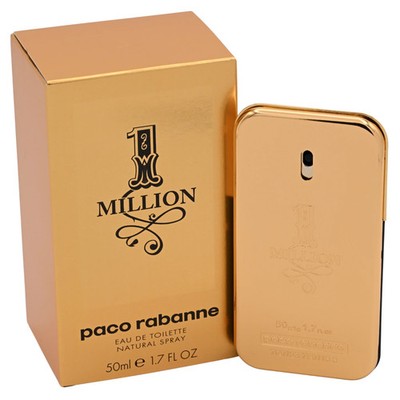 1 Million by Paco Rabanne Cologne for Men EDT 1.6 / 1.7 oz New In Box