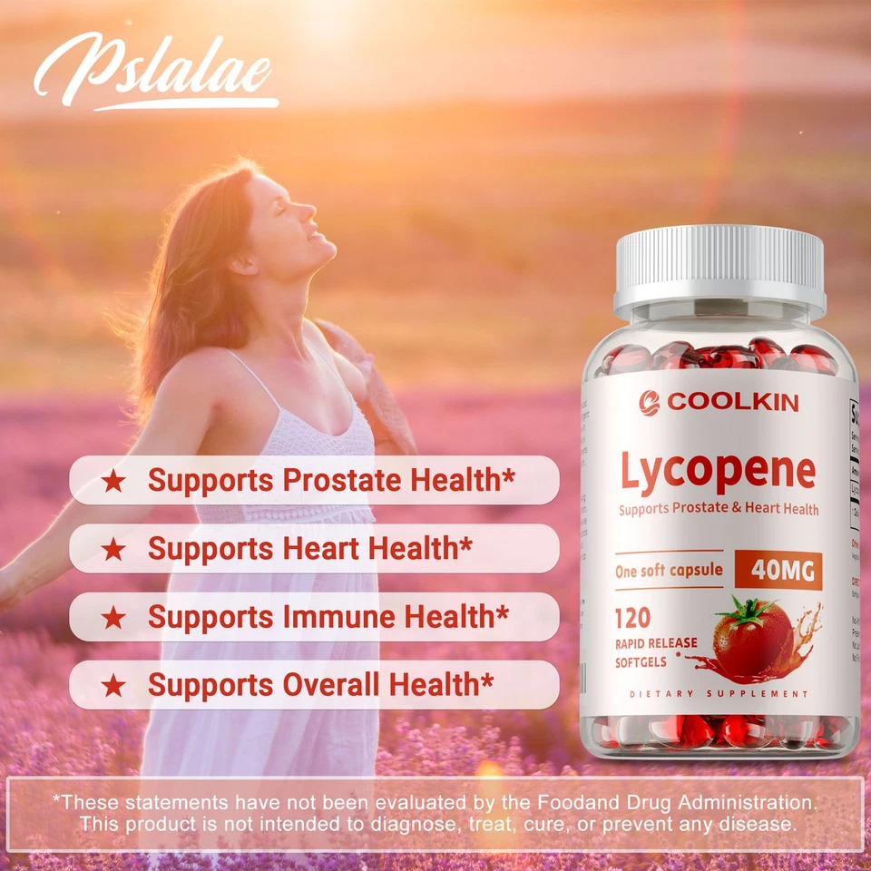 Lycopin 40mg–Vorteilhaft Für Prostata- Und Herzgesundheit,Antioxidans,Anti-Aging - Bild 4 von 4