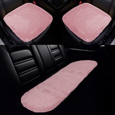 Car Seat Cover Set Car Seat Cushion For Front Rear Seat Light Pink 1 Set