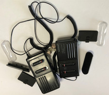 Vtg RadioShack TRC-508 Voice Actuated Audionic FM Transceiver Pair Earpieces A30