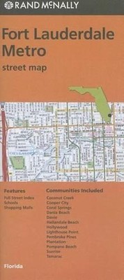 Rand McNally Fort Lauderdale Metro, Florida Street Map by Rand McNally (English)
