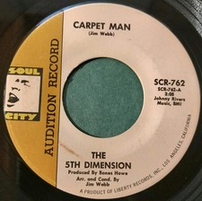 The 5th Dimension - Carpet Man / The Magic Garden, 7", (Vinyl)