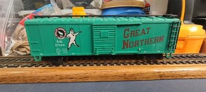  40' Boxcar GN/Great Northern HO Scale Roco Hornhook Couplers Car #27024 N/B