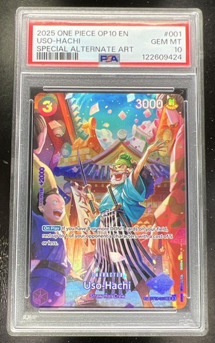 Uso-Hachi (Alternate Art) graded PSA 10 for sale on eBay