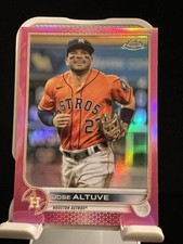 2022 Topps Chrome - Jose Altuve #6 Pink Refractor