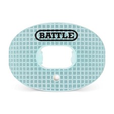 Battle Sports 3D Diamond Oxygen Football Mouthguard - Superior Airflow & Teal