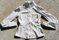 Women's Lululemon Nulux reflective running jacket Vapor Gray size 4 Coat Hood