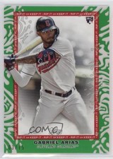 2022 Topps Rip Green Ripped /15 Gabriel Arias #40 4z8