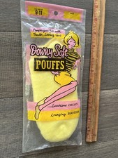 Vintage 1960s Girls Women Socks Bobbie Booties RARE Sealed In Original Package