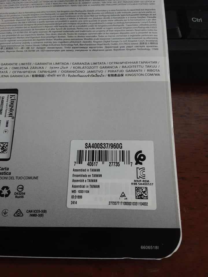 x Kingston A400 SSD 960GB SATA III 2.5 Pollici - Image 4 of 4