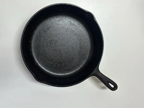 Vintage BSR Cast Iron 10 Inch Skillet With Heat Ring NO.8-B(7) 10 1/4 IN USA