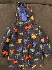 Childrens Place 3-in-1 Hooded Jacket Coat 4T Dinosaurs  Hat 4t/5t Pkg.40