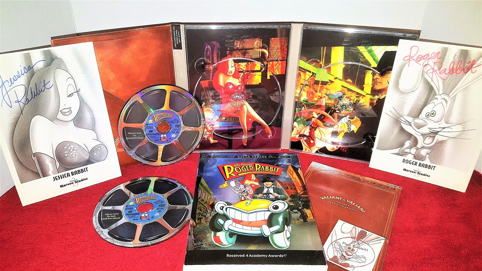 Who Framed Roger Rabbit Vista Series DVD Bob Hoskins Disney Classic E22  