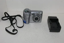 Olympus SP-310 7.1MP Digital Camera Gray w/Charger TESTED!