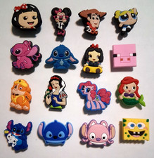 Fun Kids Characters Crocs Charms Lot of 16