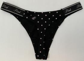 NWT Lot 3 Pairs Victoria&rsquo;s Secret & PINK Thong String Panties Underwear Medium