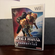 Nintendo Metroid Prime 3: Corruption - Wii disc in good condition 