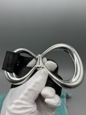 Tiffany  Co. Elsa Peretti 1975 Vintage Sterling Silver Bow Belt Buckle 979