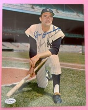 Johnny Blanchard Signed JSA Cert Sticker 8x10 Photo Authenticated Autograph