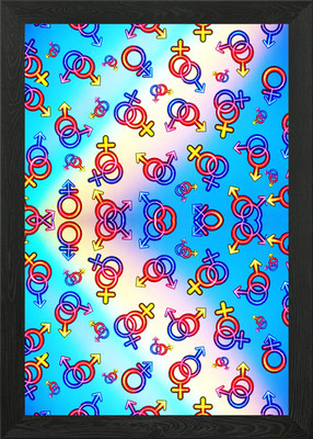 Sydney Karneval gerahmtes Wandbild Poster Leinwanddruck Bild