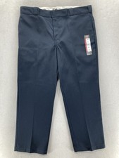 Dickies 874 Work Pants Mens 42x29 Navy Blue Original Fit Durable Workwear New
