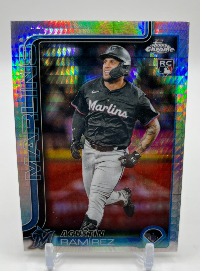 2025 Topps Chrome Update Agustin Ramirez #USC200 Prism Refractor (RC)