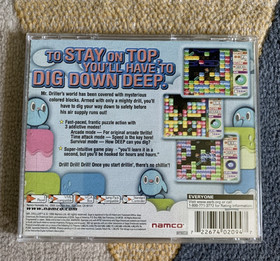 Mr. Driller Sega Dreamcast CIB Complete Disc Case Manual Tested Works