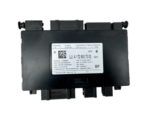 Steuergerät für Beifahrersitz Vorne Rechts A1729007003 Mercedes CLS X212 C218