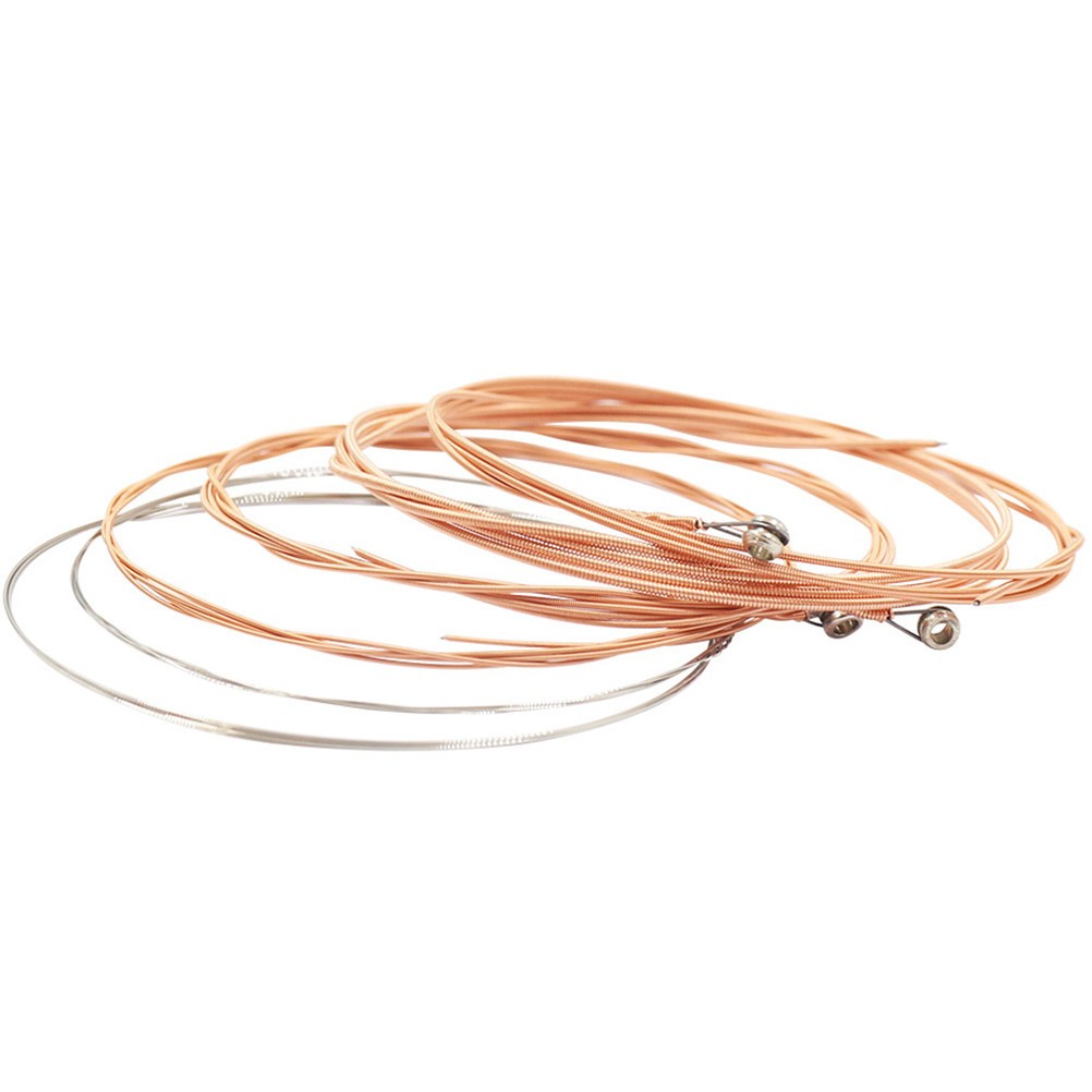 Chaîne de guitare 6pcs String musical en acier inoxydable String de guitare