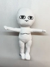 SDCC Common Side Effects White Little Guy Plush Toy Adult Swim Smiling Friends